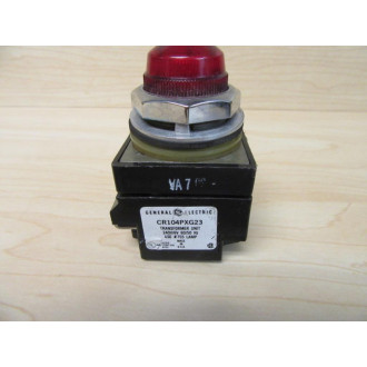 General Electric CR104PXG23 Transformer Light Socket Red - Used