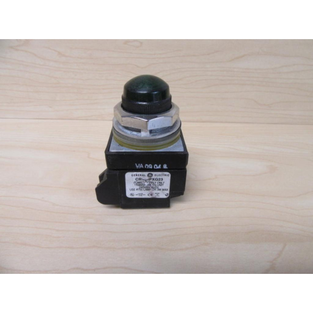 General Electric CR104PXG23 Transformer Light Socket Green - Used
