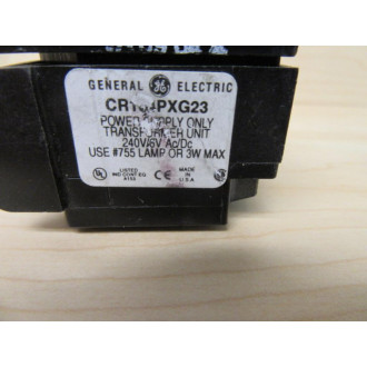 General Electric CR104PXG23 Transformer Light Socket Green - Used