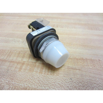 Allen Bradley 800T-Q24 Pilot Light White 800T-Q24W - Used