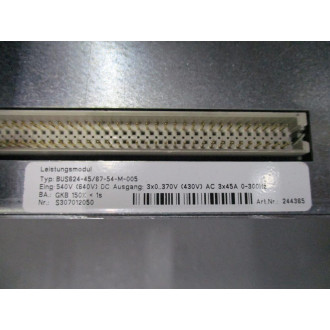 Baumuller BUS624-4567-54-M-005 Servo Drive 244365 - Used