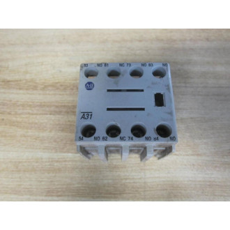 Allen Bradley 100-F Auxiliary Contact 100F 100F-A31Series B - New No Box