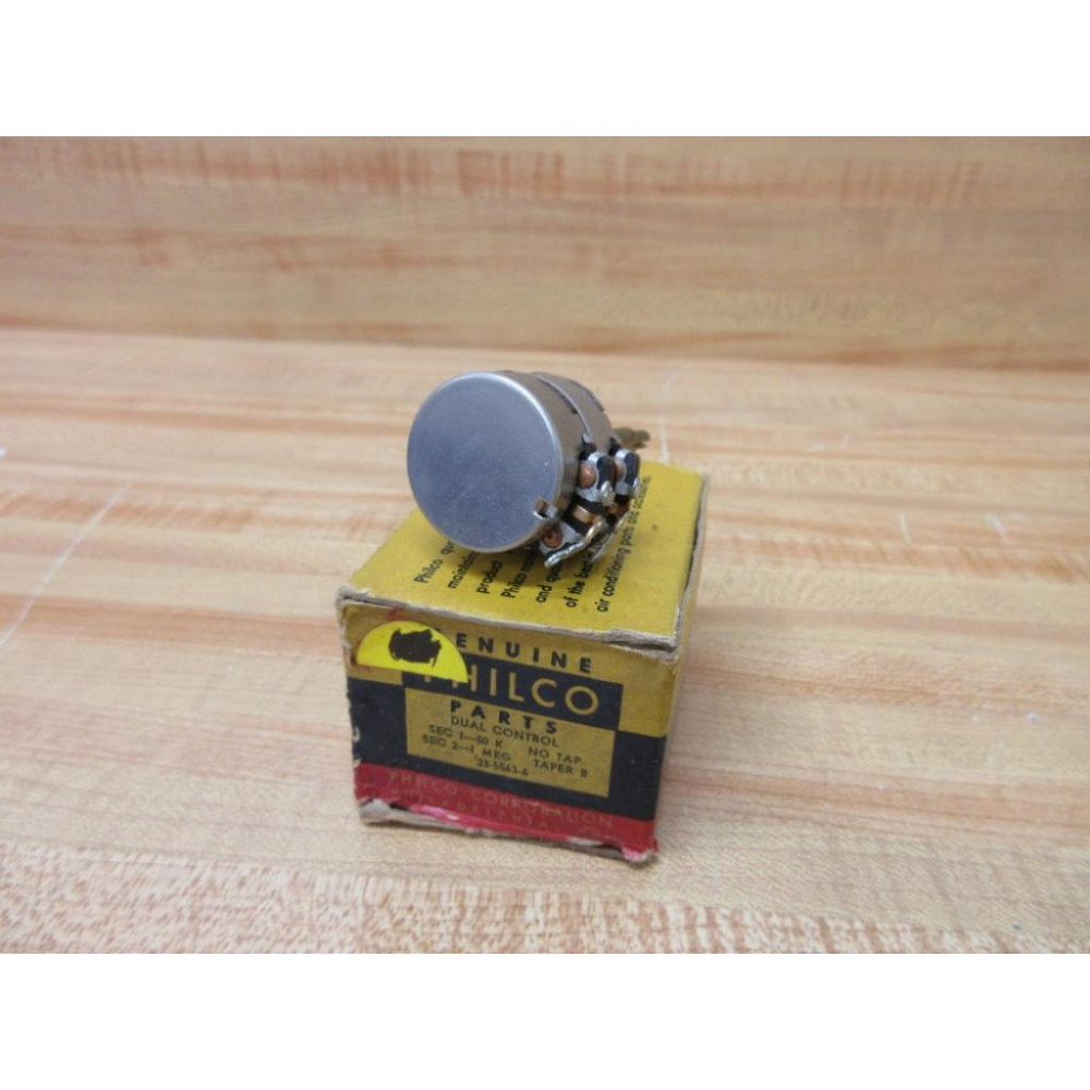 Philco 33-5563-6 Potentiometer 3355636