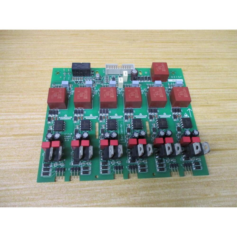 Baumuller 3.9315F Circuit Board 39315F 08.02 - Used