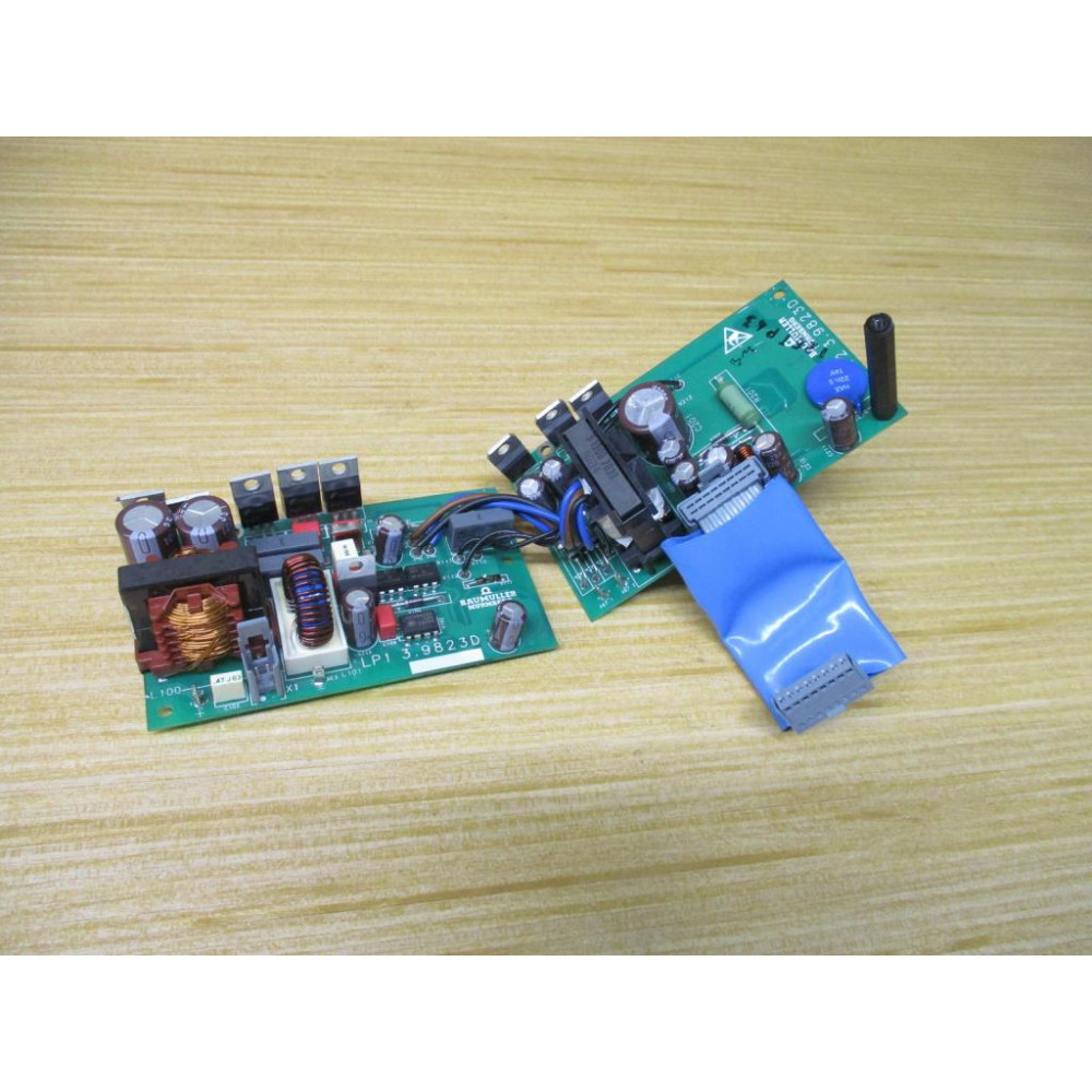 Baumuller 3.9823D Power Supply Board 39823D - Used