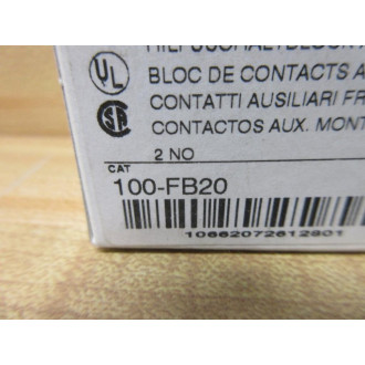 Allen Bradley 100-FB20 Auxiliary Contact 100FB20