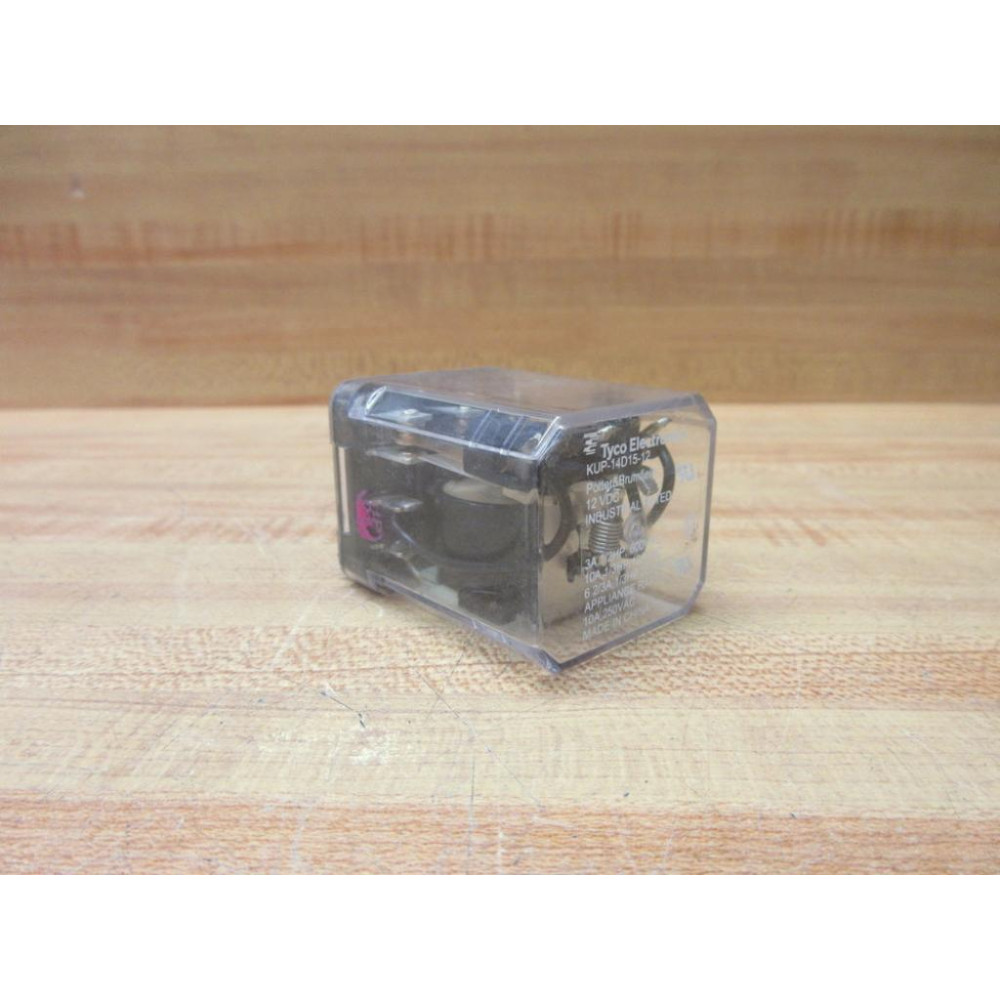 Potter & Brumfield KUP14D15-12V DC Relay KUP14D15-12VDC 10A 12HP - Used