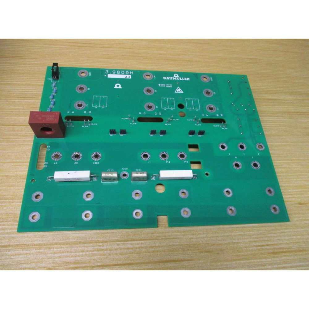 Baumuller 3.9809H Circuit Board 39809H - Used