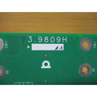 Baumuller 3.9809H Circuit Board 39809H - Used