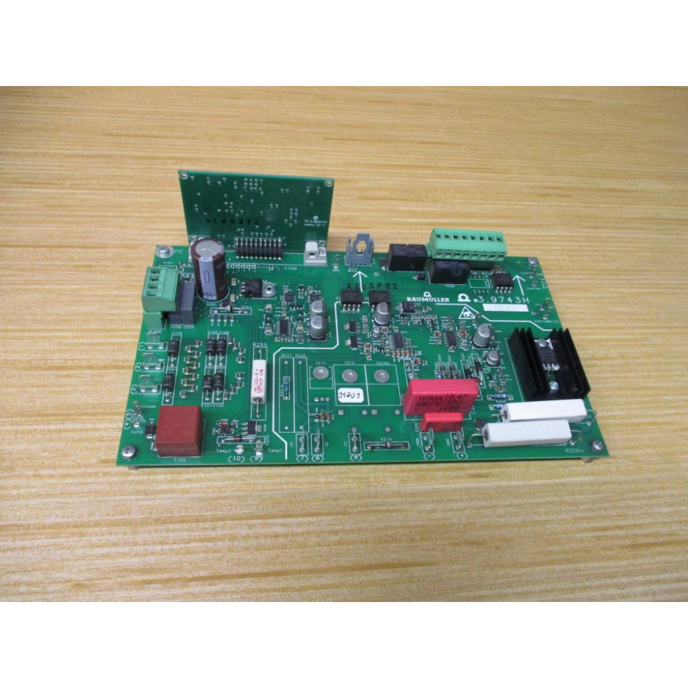 Baumuller 3.9743H Circuit Board 3.9227E 02.01 - Used