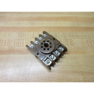 Amphenol 146-103 Relay Socket 146103 Brown - Used