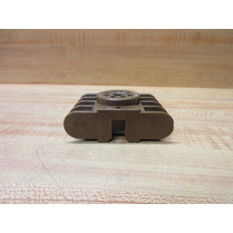 Amphenol 146-103 Relay Socket 146103 Brown - Used