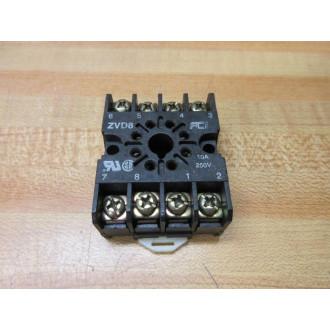 Carlo Gavazzi ZVD8 Relay Socket - Used