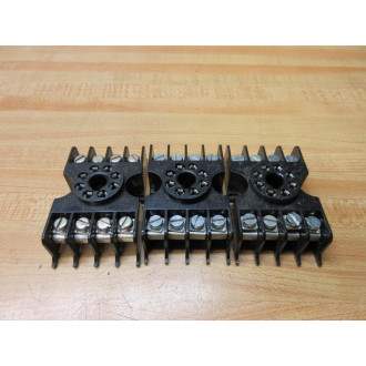 Reed Devices RDI SM8 Relay Socket (Pack of 3) - Used