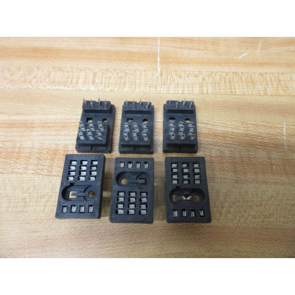 Potter & Brumfield 27E126 Relay Socket (Pack of 6) - New No Box