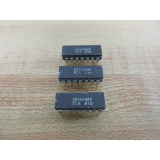 RCA CD4030BF Integrated Circuit (Pack of 3) - New No Box