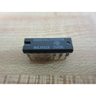 Texas Instruments CD4001AE Integrated Circuit - New No Box