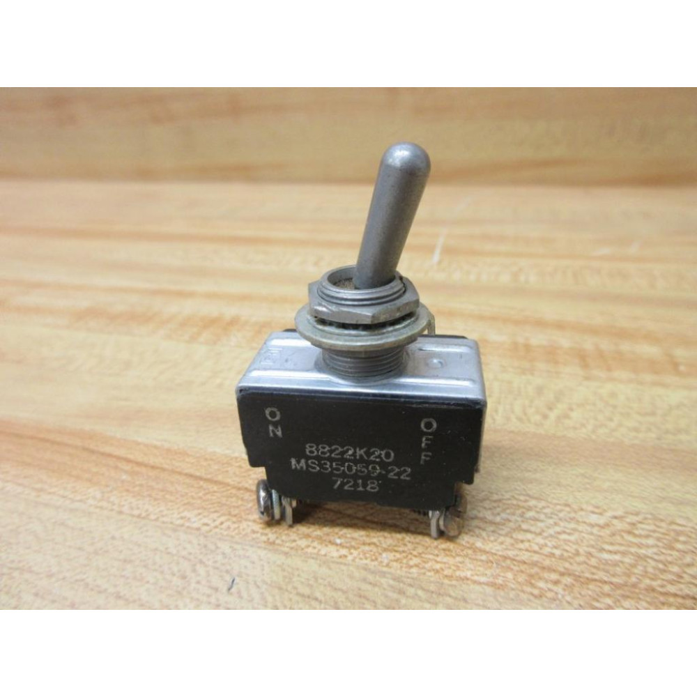 EatonCutler-Hammer 8822K20 Toggle Switch MS35059-22 - New No Box
