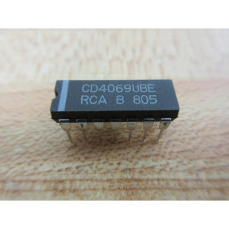 RCA CD4069UBE Ic Chip (Pack of 24) - New No Box