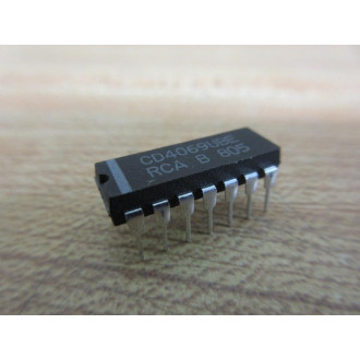 RCA CD4069UBE Ic Chip (Pack of 24) - New No Box