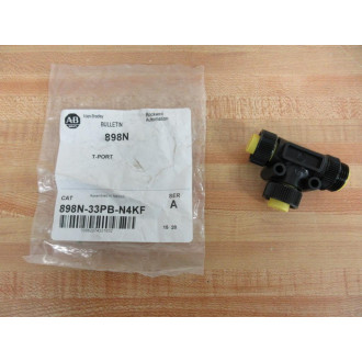 Allen Bradley 898N-33PB-N4KF Connector 898N33PBN4KF