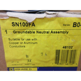Square DSchneider SN100FA Neutral Assembly