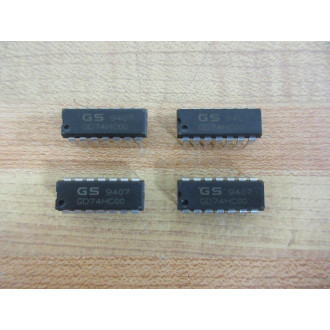 Gold Star GD74HC00 Integrated Circuit (Pack of 4) - New No Box