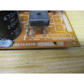 Mitsubishi R927A3010 PCB-MAIN Monitor Assy W R927B7530, CT920C210.1.2.3 - Used