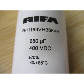Rifa PEH169VH368VM Capacitor 680µF 400VDC - Used