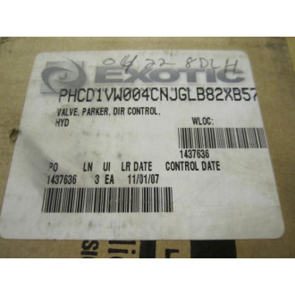 Parker D1VW004CNJGLMJ7B82XB577 Valve