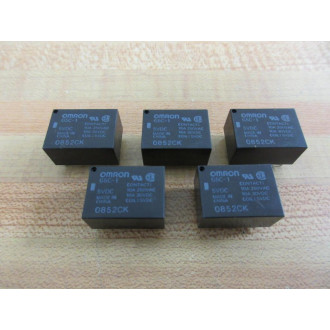 Omron G5C-1-DC5 Relay G5C1DC5 (Pack of 5) - New No Box