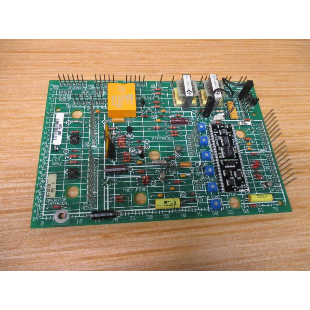 Reliance 0-57100 RegulatorControl Logic Mod O-57100 Rev.01, 802289-9C - Used