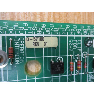 Reliance 0-57100 RegulatorControl Logic Mod O-57100 Rev.01, 802289-9C - Used