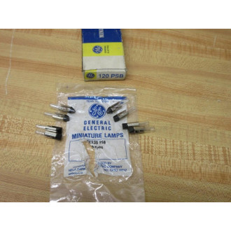 General Electric 120PSB Light Bulb Miniature Lamp GE (Pack of 8)