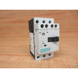 Siemens 3RV1-011-0JA10 Circuit Breaker 3RV10110JA10 With 3RV1901-1E - Used