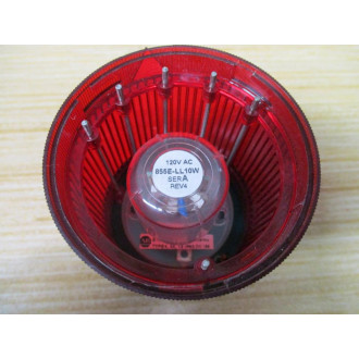 Allen Bradley 855T-B10DN4 Stack Light 855TB10DN4 W Bulb - Used