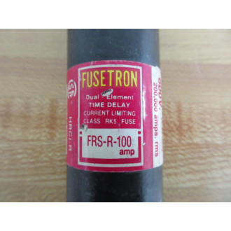 Fusetron FRS-R-100 Bussmann Fuse FRSR100 - Used