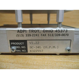 ADPI SC-34L Teac Disk Drive 19307332-01 - Used