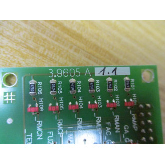 Baumuller 3.9605A Circuit Board 39605A 1.1 - Used