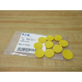 Eaton M22-XD-Y Flush Button M22XDY (Pack of 10)