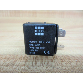 STC AC110V Solenoid Coil WO Wired Lead - Used