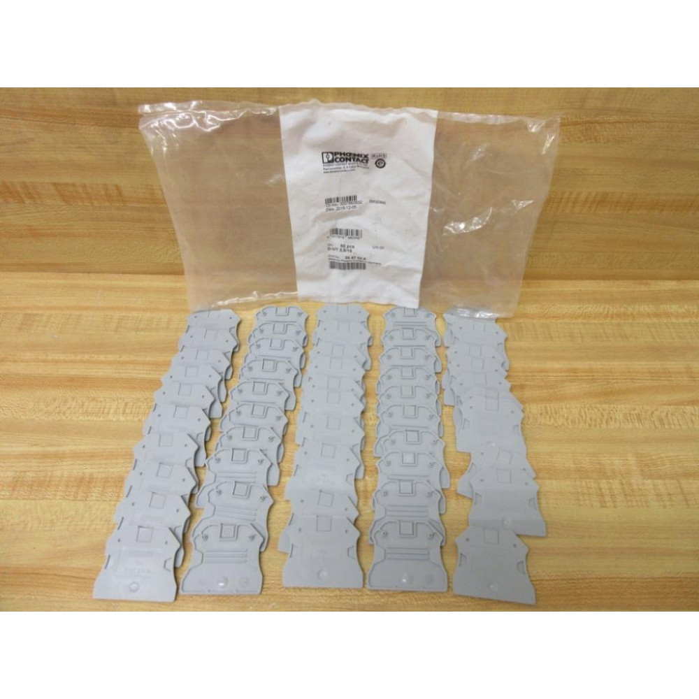 Phoenix Contact D-UT 2.5-10 End Cover DUT2510 3047028 (Pack of 50)