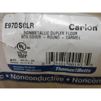 Carlon E97DSCLR Floor Box Cover Partial - New No Box