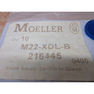 Moeller M22-XDL-B Flush Button M22XDLB (Pack of 4)