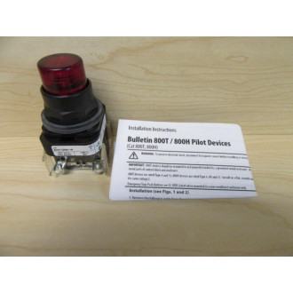 Allen Bradley 800H-QRB11R Push Button Switch - New No Box