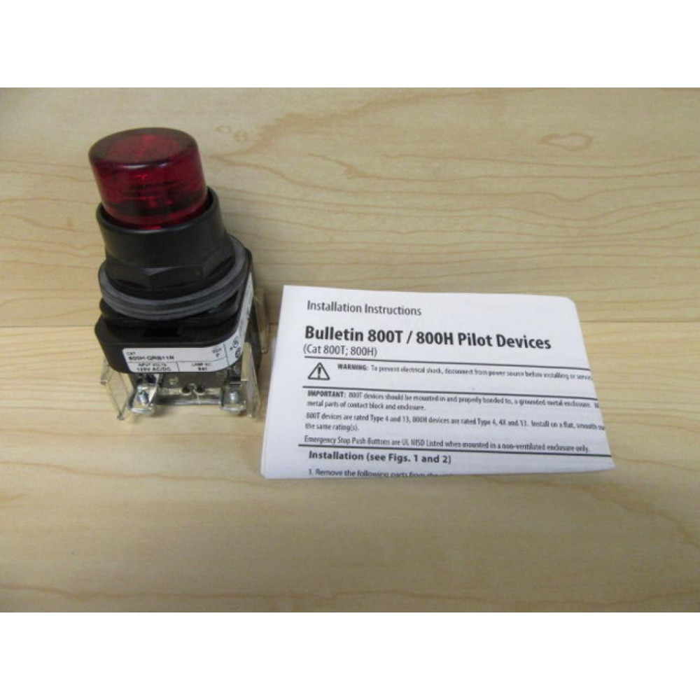 Allen Bradley 800H-QRB11R Push Button Switch - New No Box