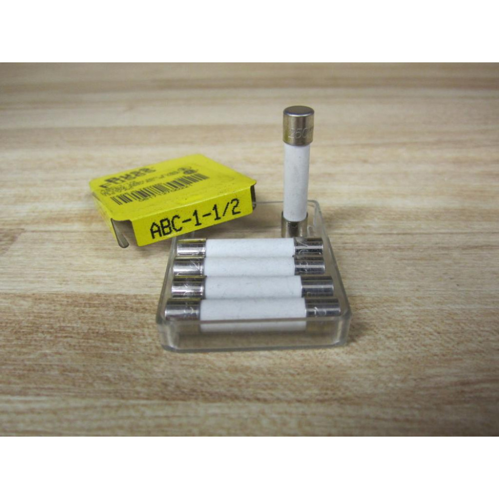Buss ABC-1-12 Bussmann Fuse Cross Ref 1BX40 White (Pack of 5)