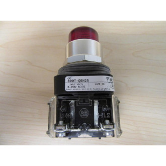 Allen Bradley 800T-QBN25 Push Button Switch Red 800T-QBN25R - New No Box