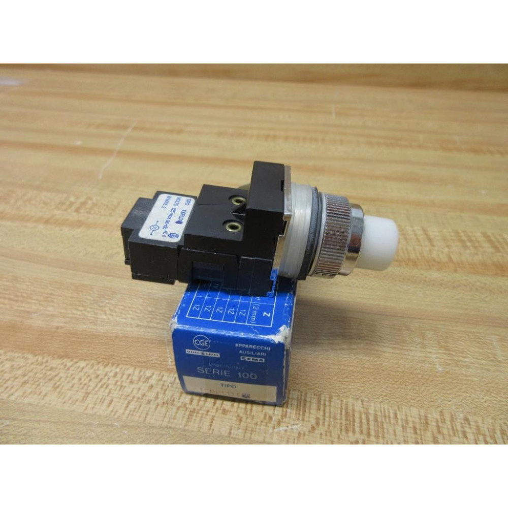 General ElectricCema 100PLD1 Push Button Switch