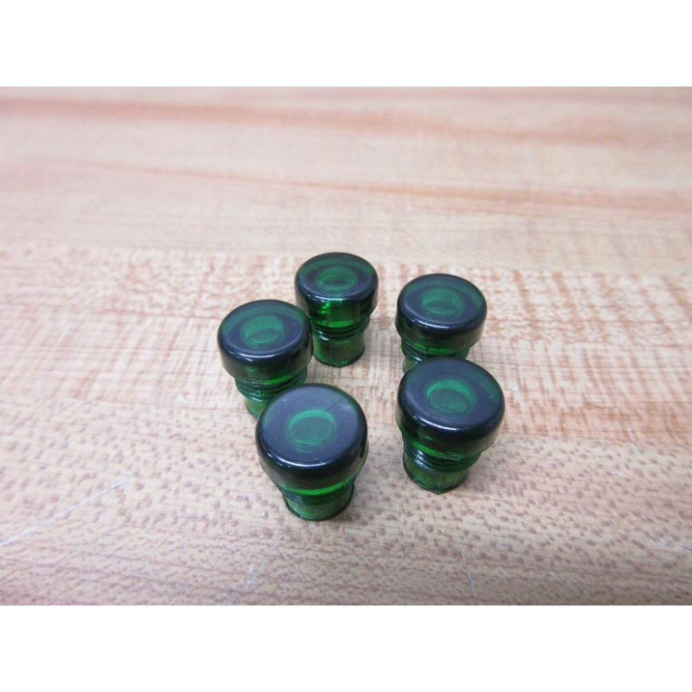 General Electric CR104G55 Green Lens (Pack of 5) - New No Box